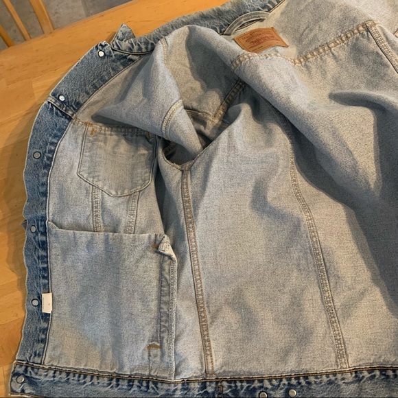 Levis XL USA 90s Trucker Jacket Faded 70507-0389 - Picture 5 of 15